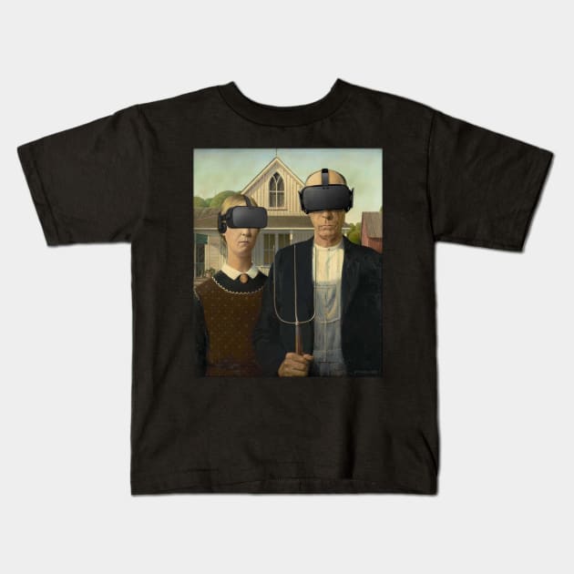 American Gothiculus Rift Kids T-Shirt by phneep